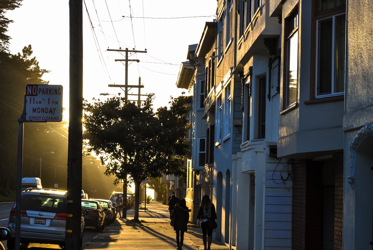 Streetview of a City west philly pardon network logo
