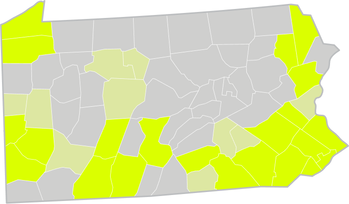 Pennsylvania Pardon Project Map May 2025 Pennsylvania Pardon Project Map